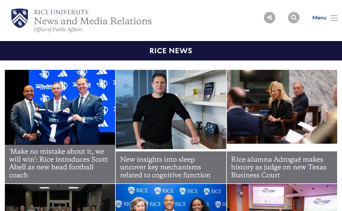 Rice News | News and Media Relations | Rice University