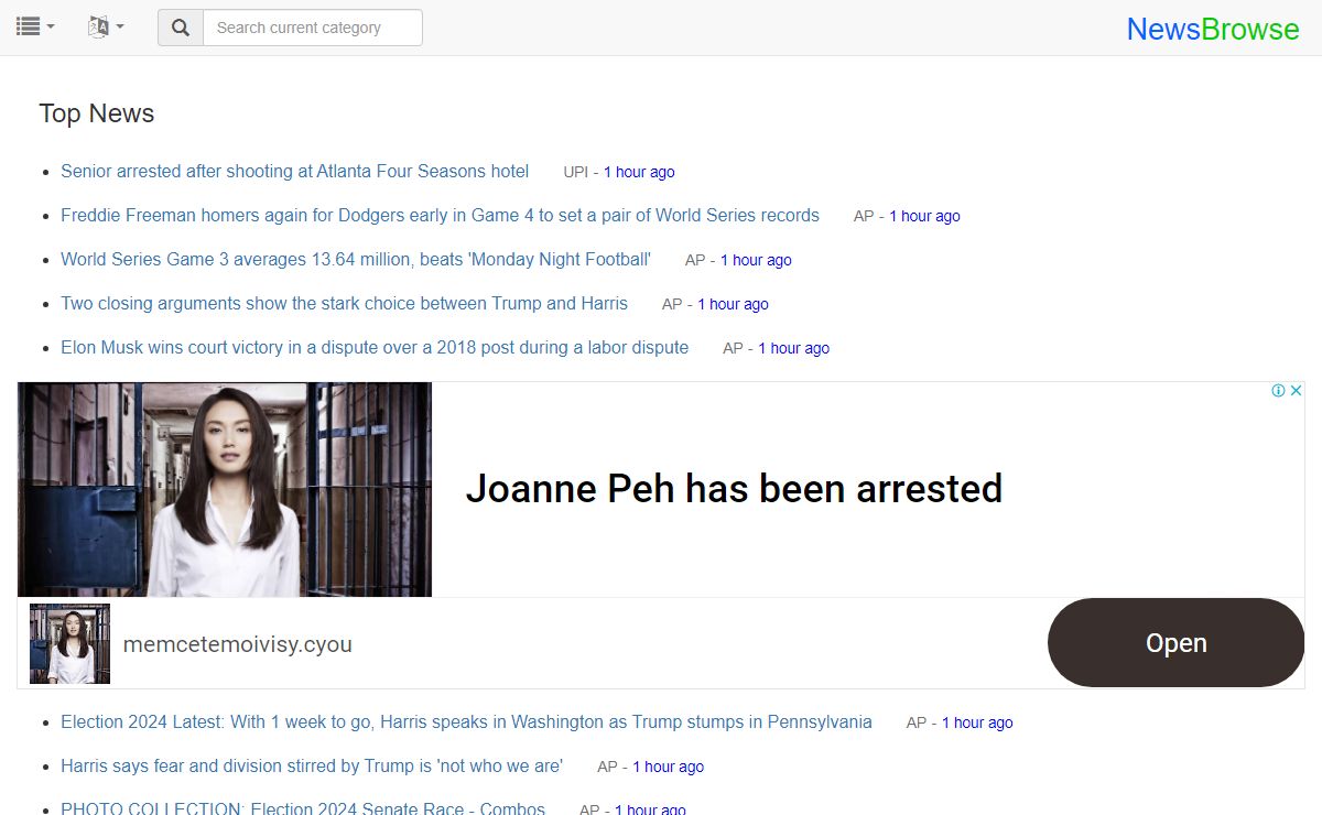 News Index: Top News