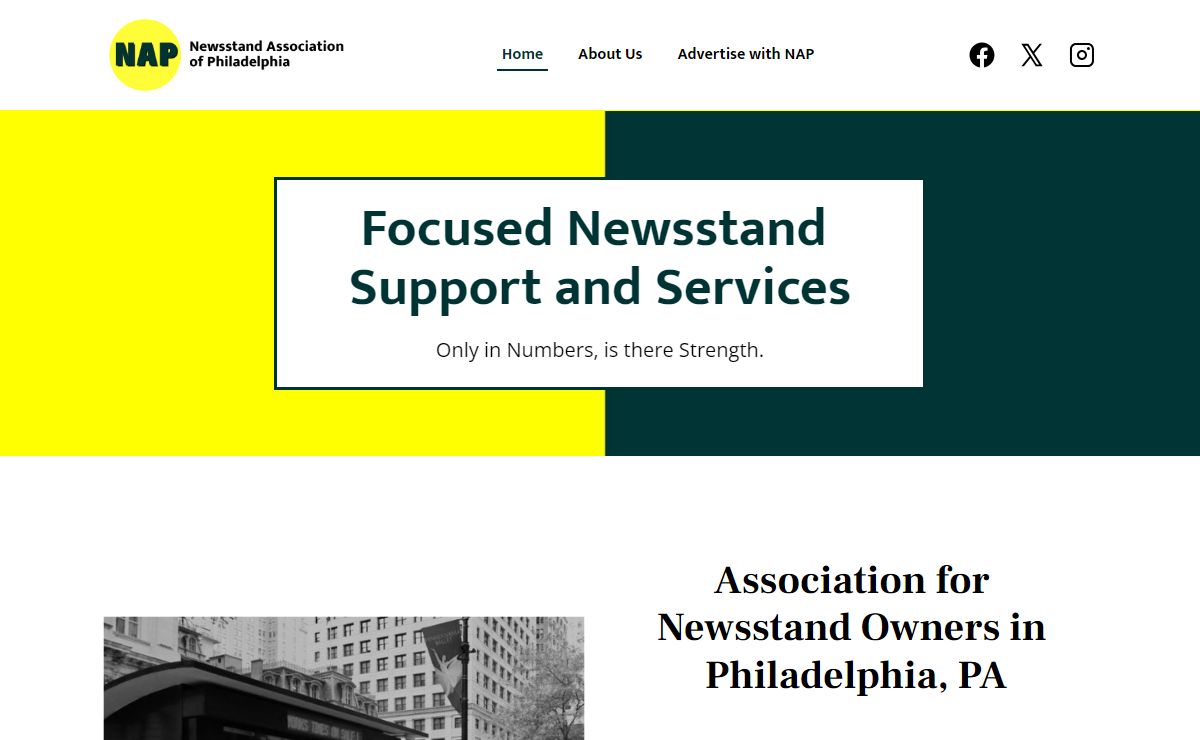 Association for Newsstand Owners | Philadelphia, PA - NAP