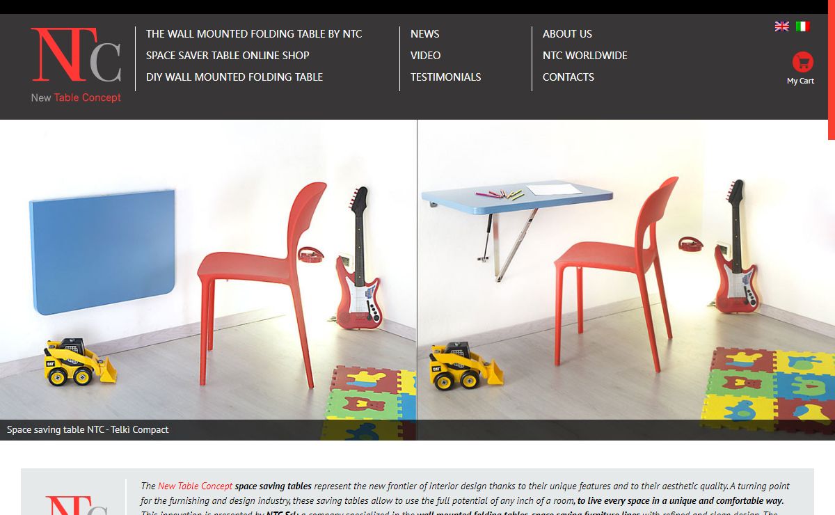 Space Saving Tables - New Table Concept