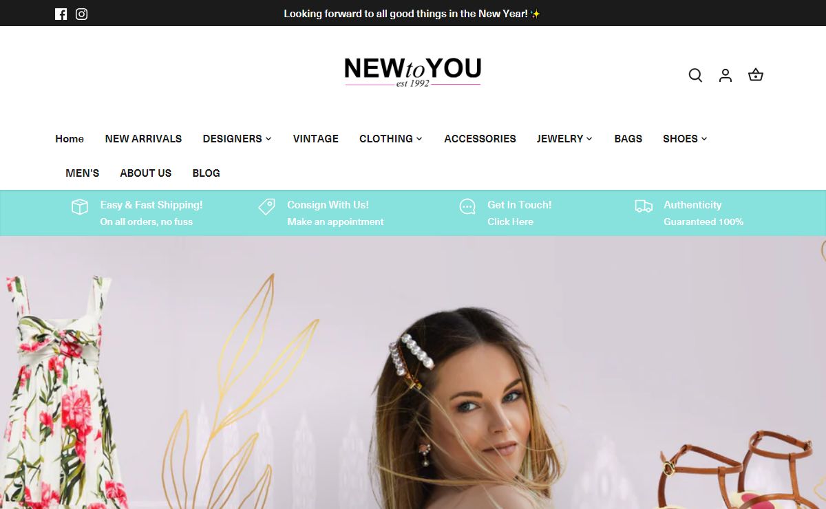 Women's Modern & Vintage Clothing, Accessories, Gifts - New to You – New to You, Inc