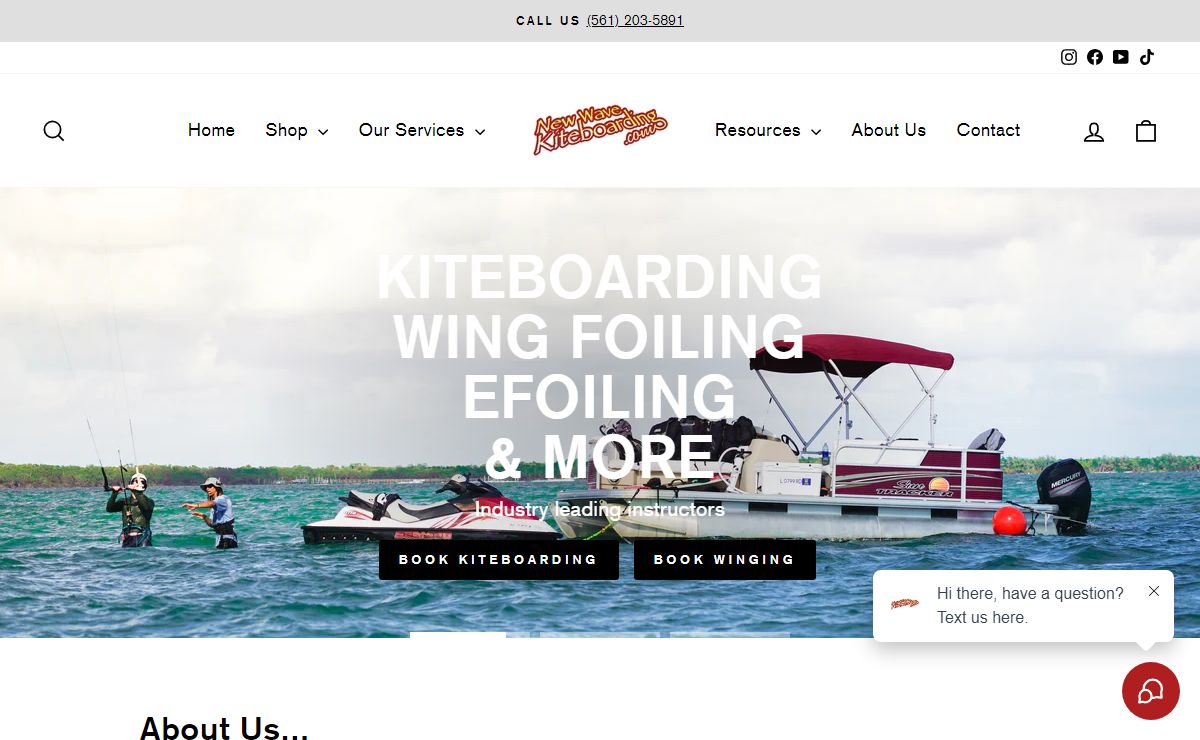 New Wave Kiteboarding - Stuart Kiteboarding Lessons & Watersports