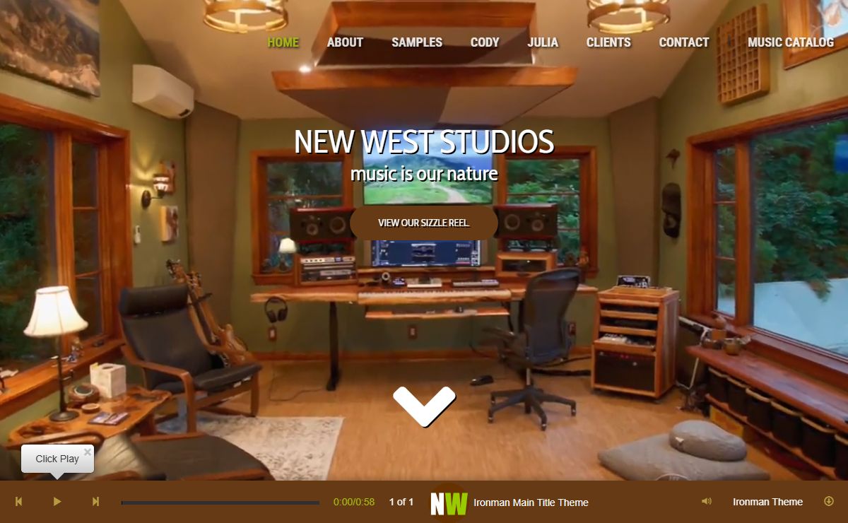 New West Studios : Music is Our Nature