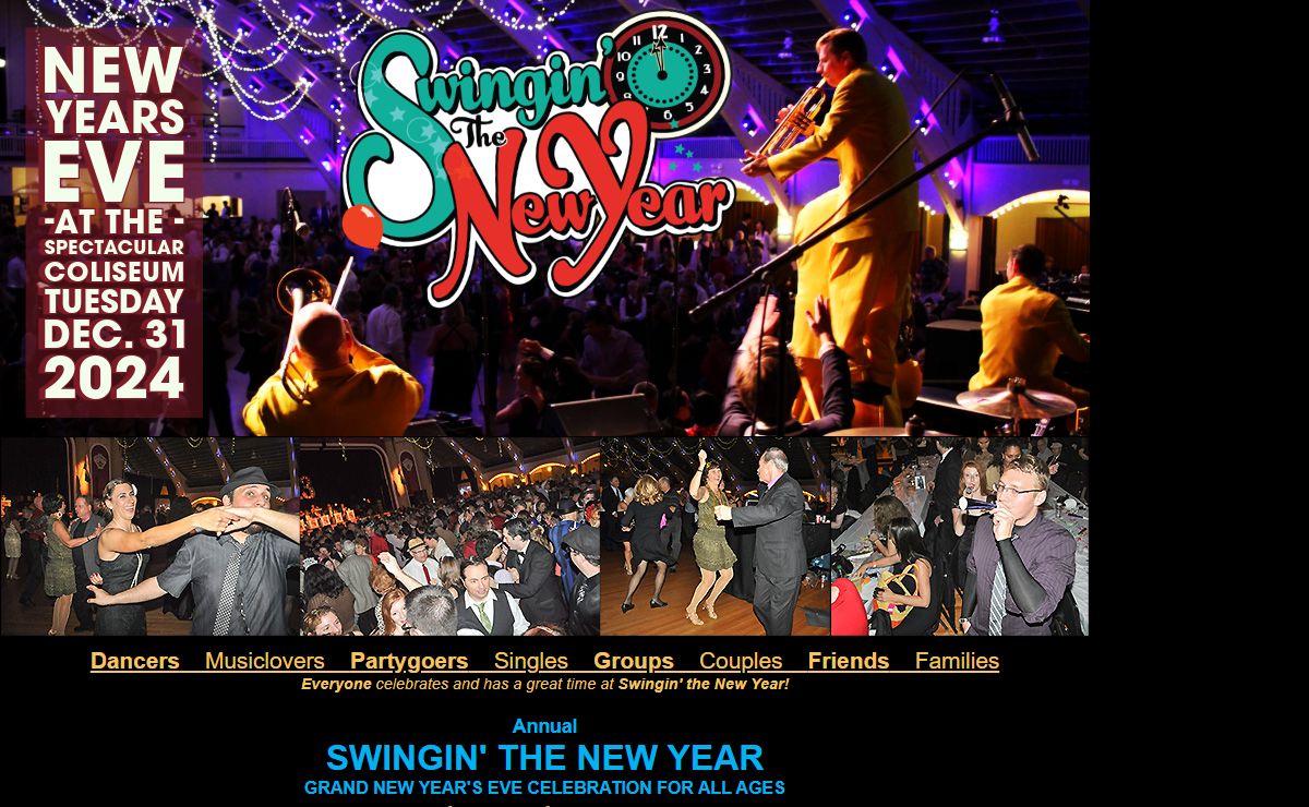 New Year's Eve Spectacular Dance Celebration in Tampa Bay Florida!