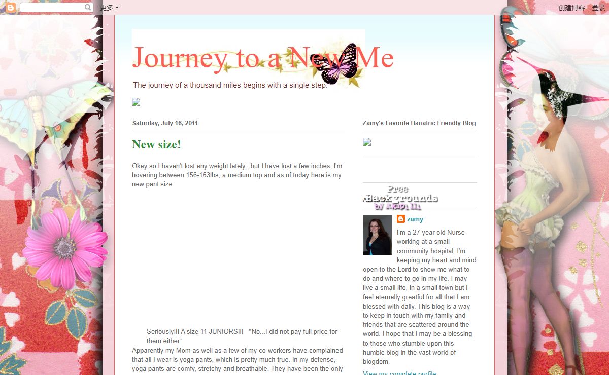 Journey to a New Me