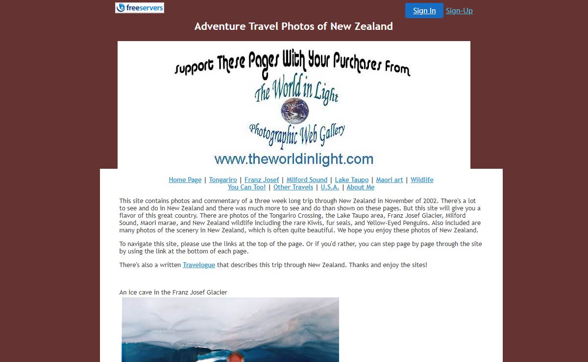 Adventure Travel Tales and Photos of New Zealand