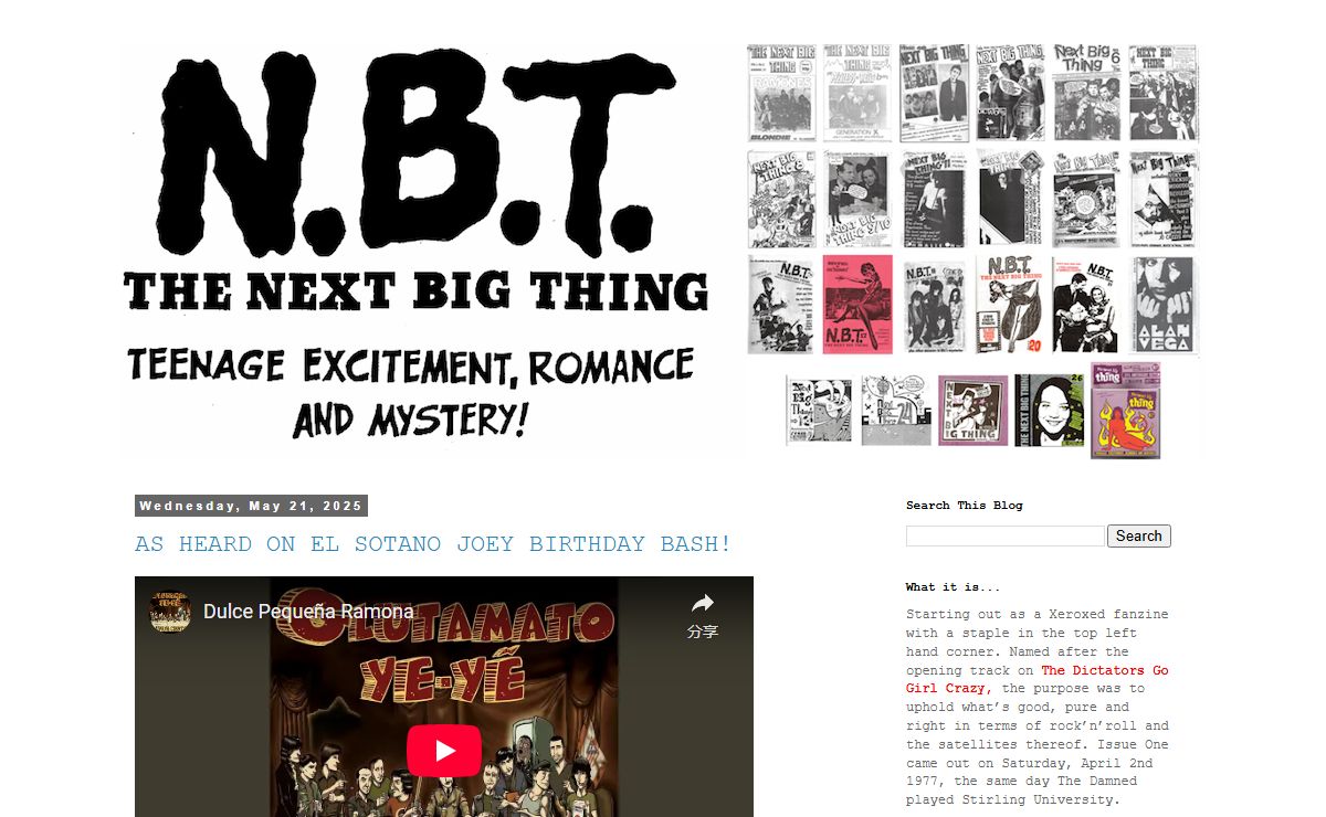 The Next Big Thing
