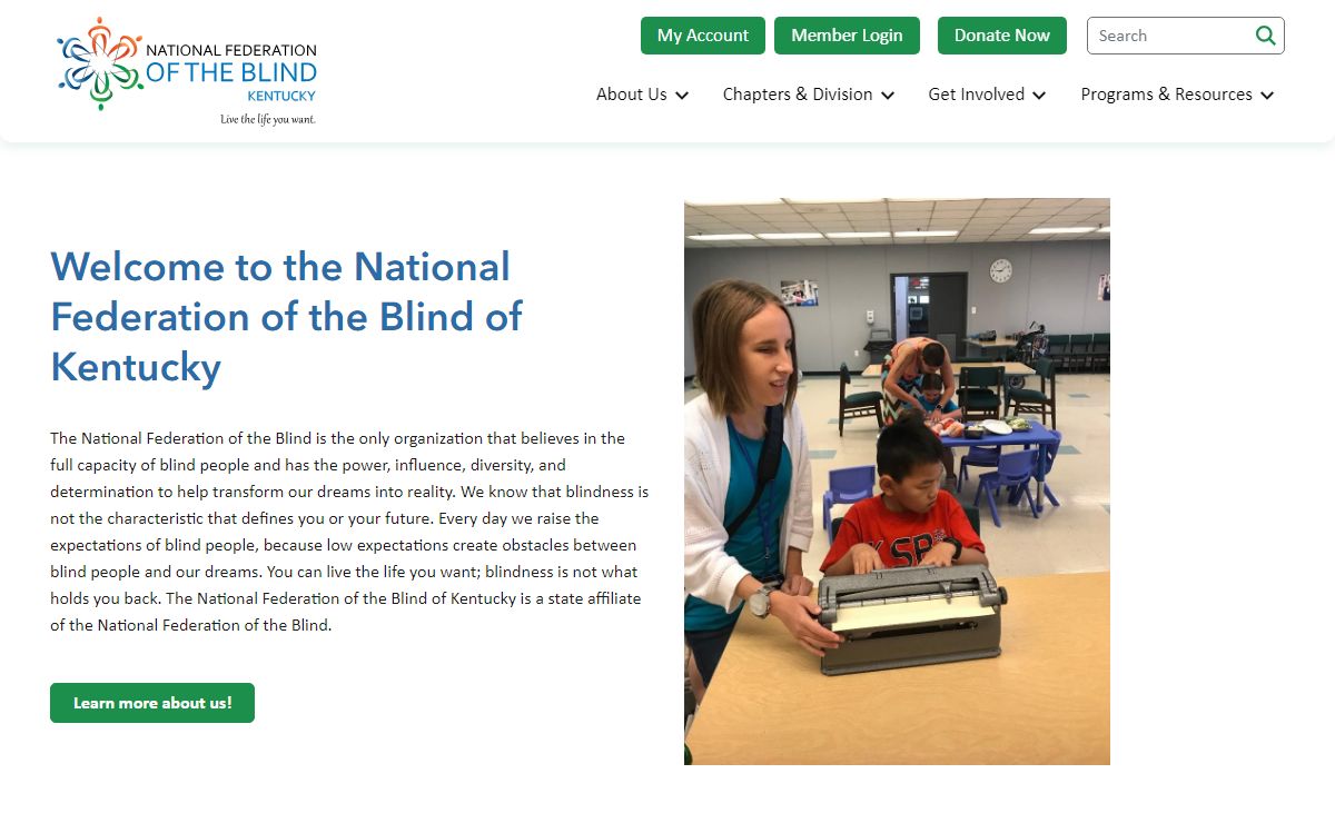 Homepage | National Federation of the Blind of Kentucky