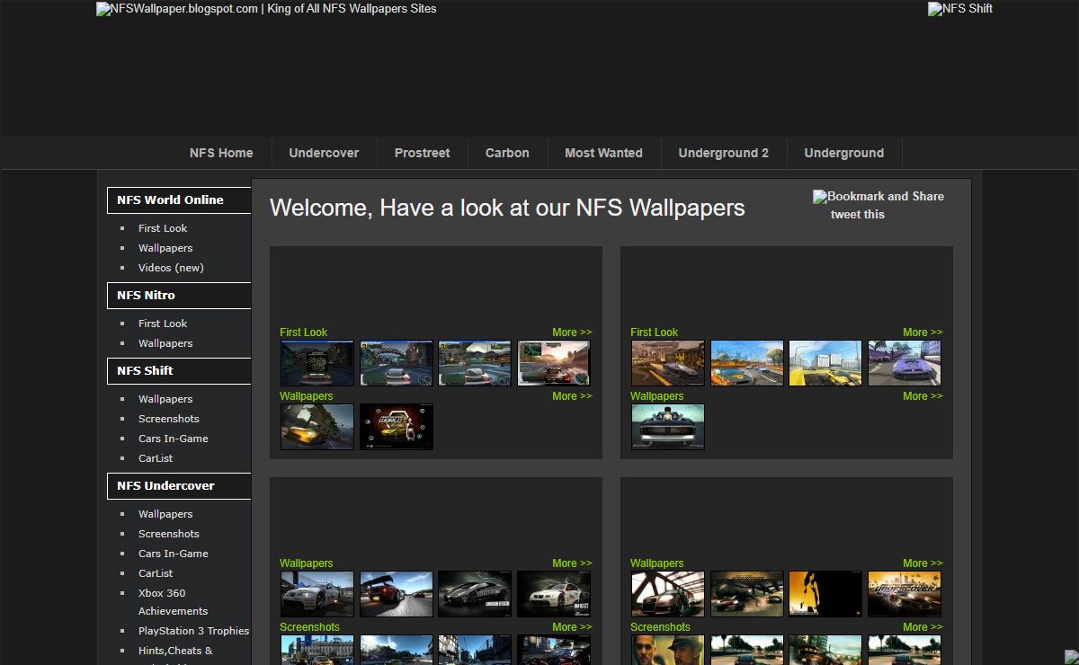 NFSWallpaper.blogspot.com | Need For Speed : Undercover, ProStreet, Carbon, Most Wanted, Underground 2, Underground