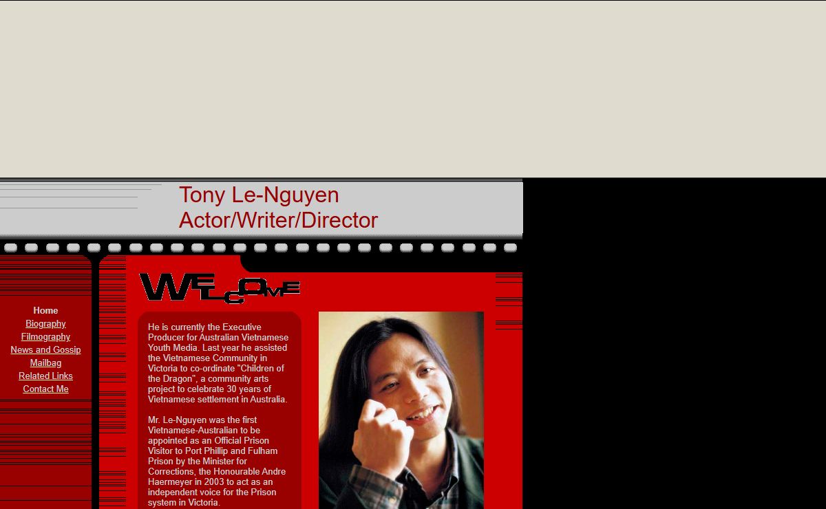 Tony Le-Nguyen Actor/Writer/Director