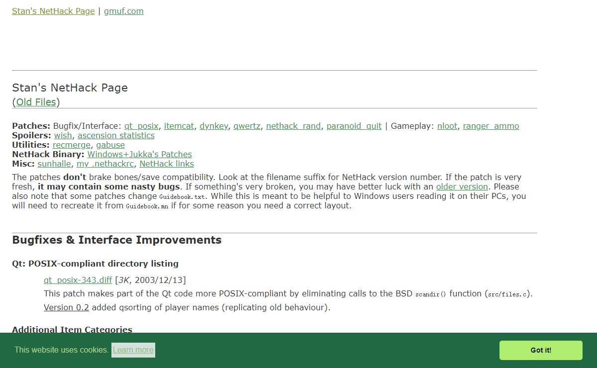 NetHack Stuff