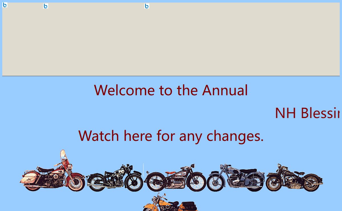 NH Blessing of the Motorcycles - Official Web Page
