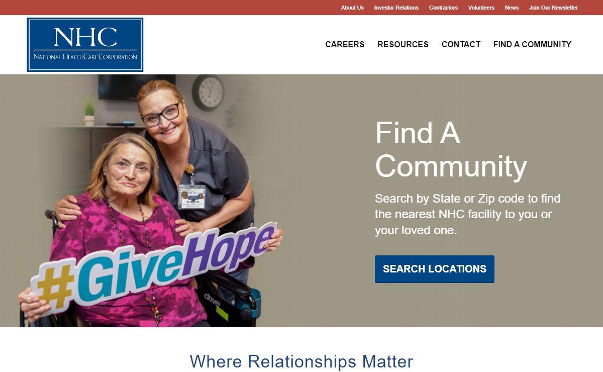 Front Page - NHCCare.com