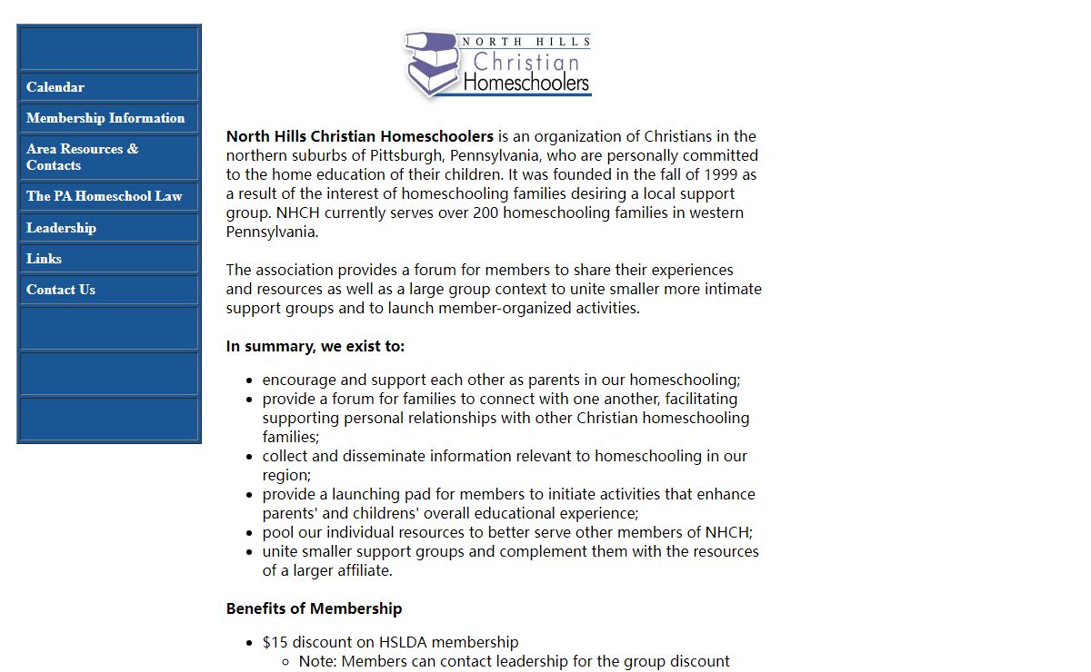 North Hills Christian Homeschoolers