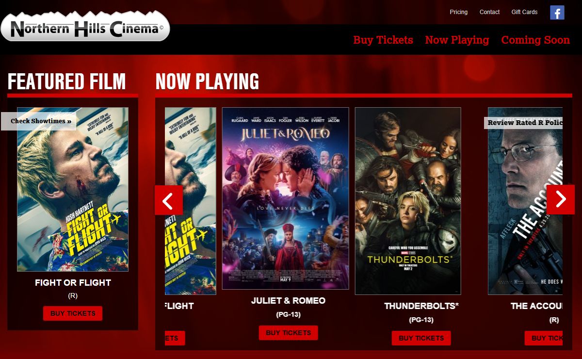 Spearfish, SD Digital Theatre | Northern Hills Cinema
