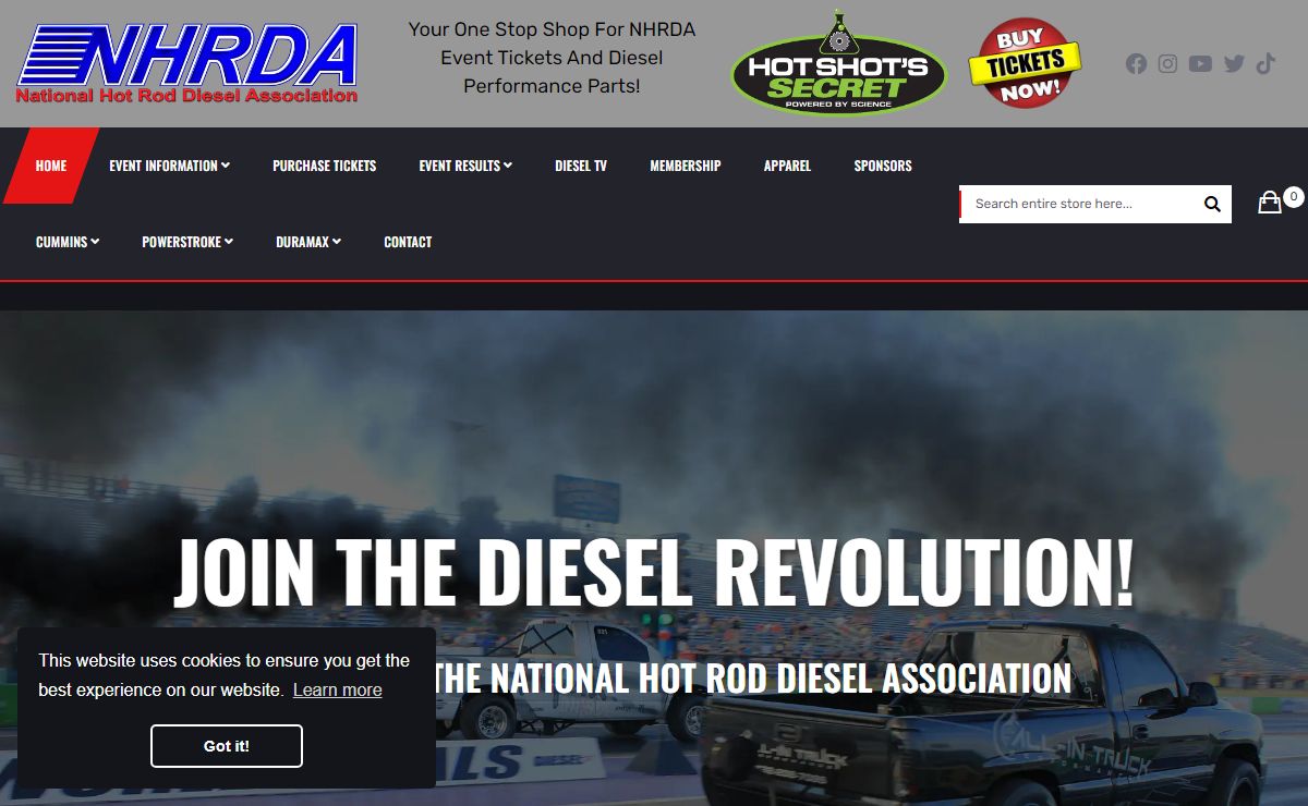 NHRDA | National Hot Rod Diesel Association | Get Event Tickets Here!