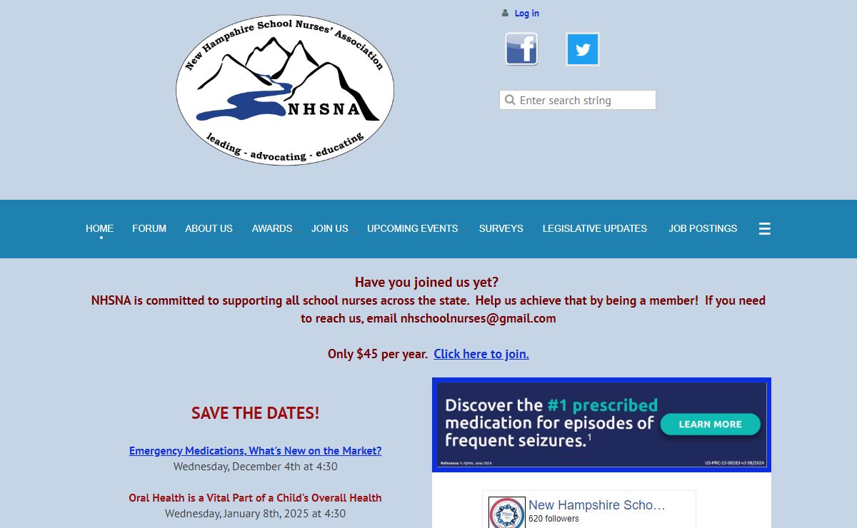 New Hampshire School Nurses' Association - Home