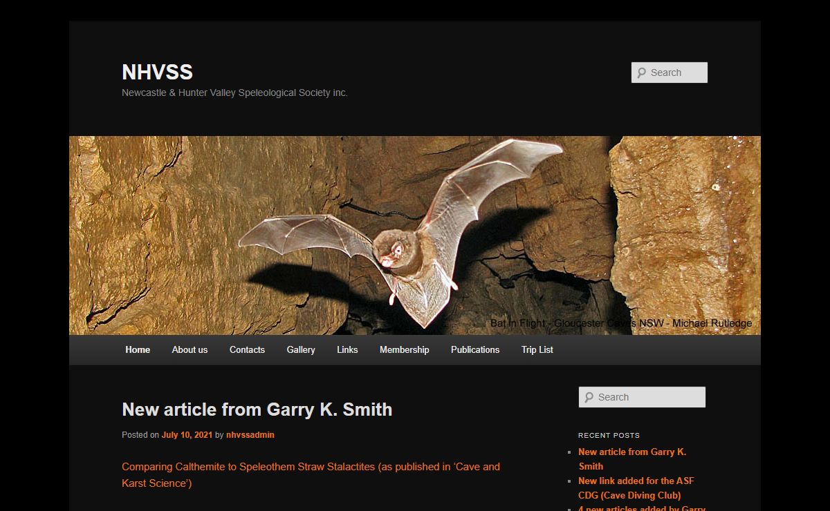 NHVSS | Newcastle & Hunter Valley Speleological Society inc.