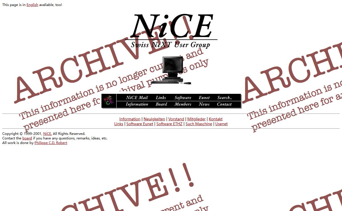 Welcome to the Swiss NeXT User Group!