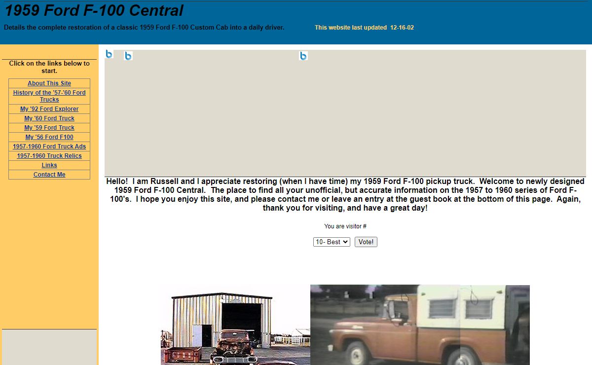 1959 Ford F-100 Central