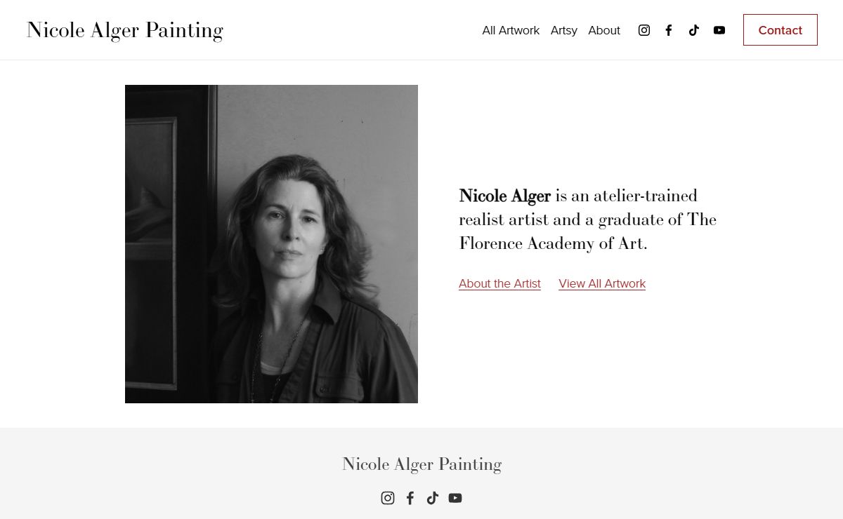 Nicole Alger Painting