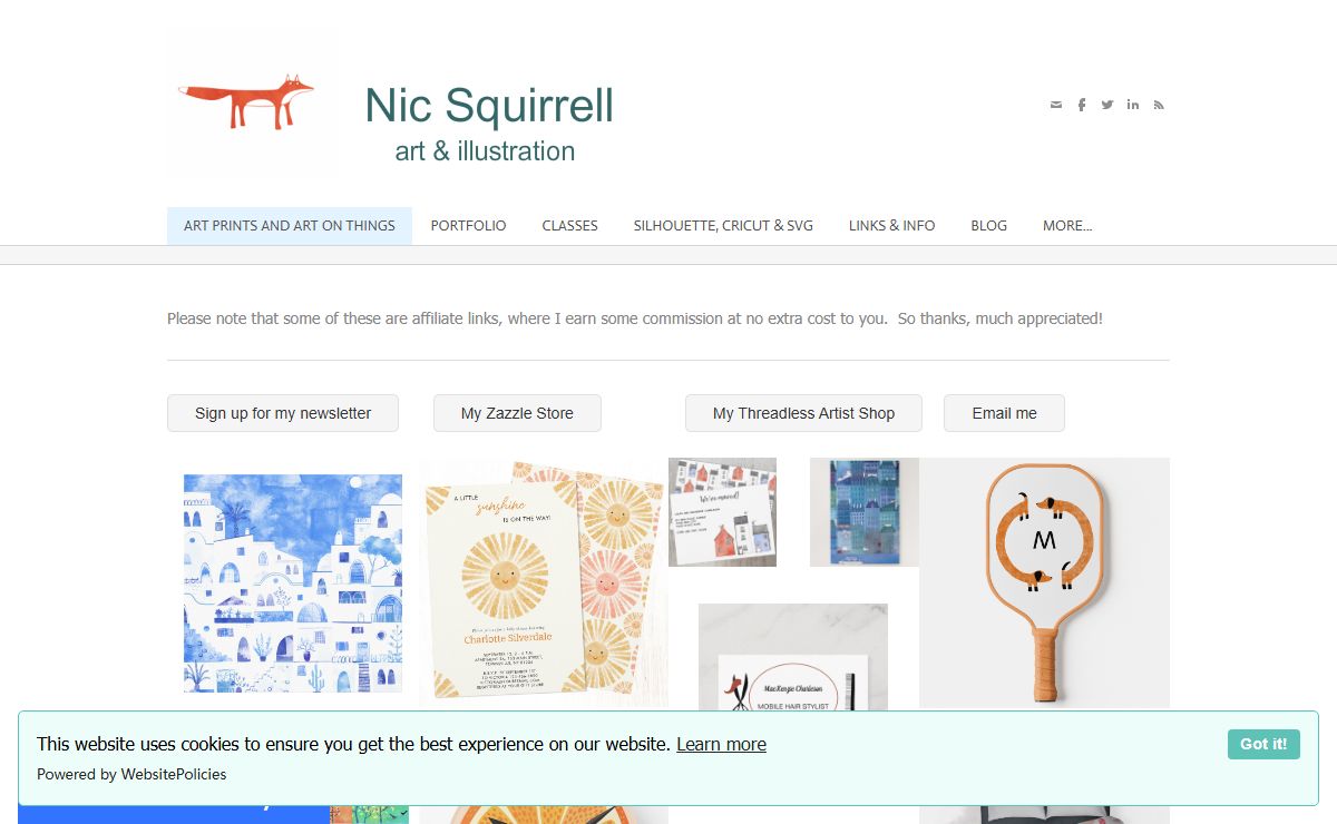 Nic Squirrell - Nic Squirrell Art and Illustration
