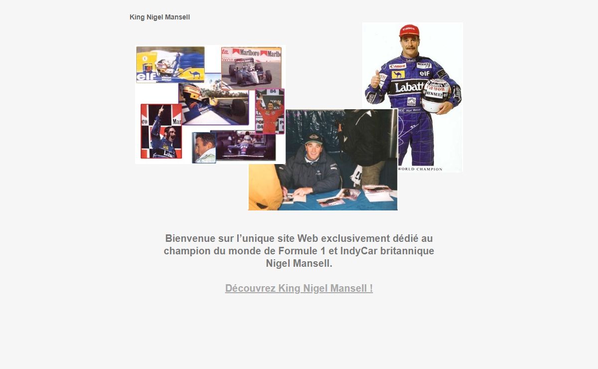 King Nigel Mansell