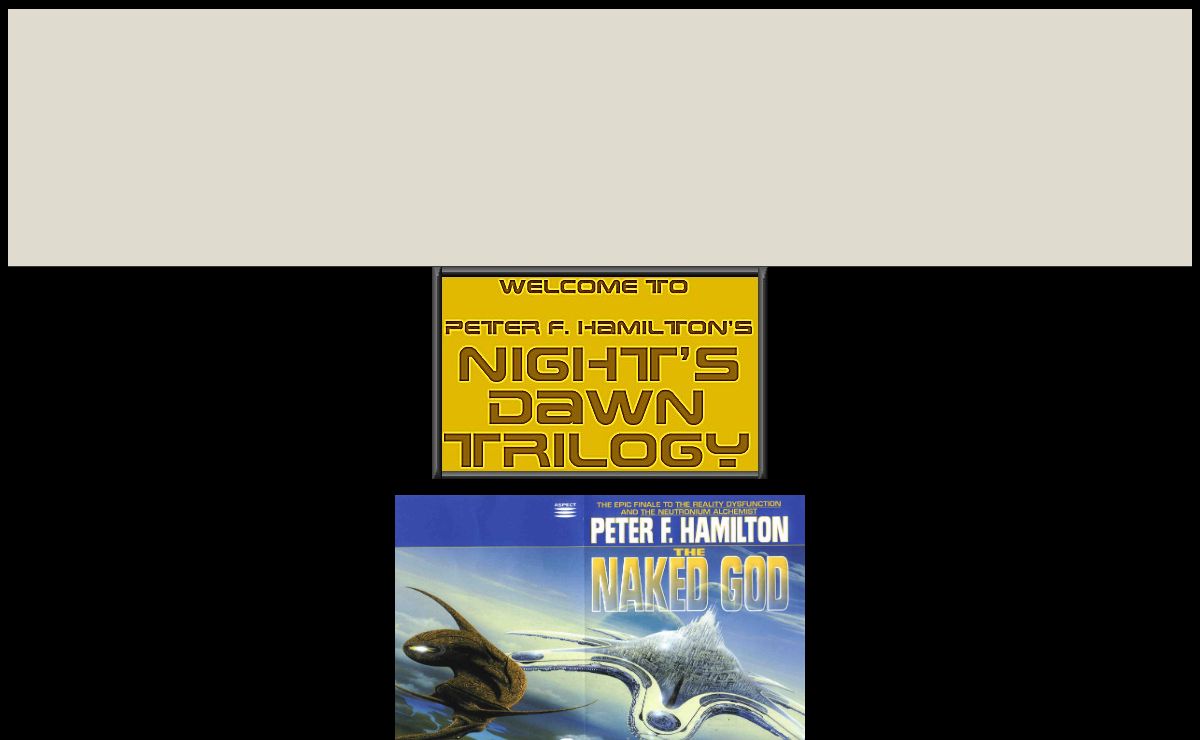 Peter F. Hamilton's Night's Dawn Trilogy