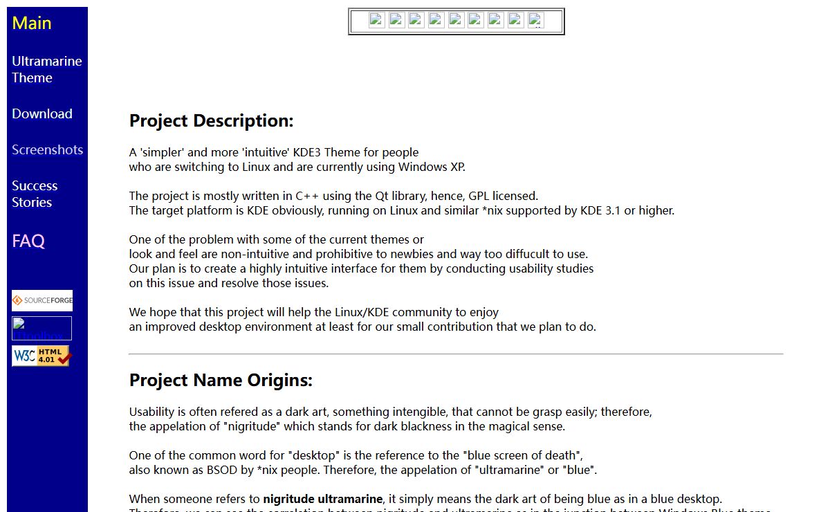 Nigritude Ultramarine Theme Official Website