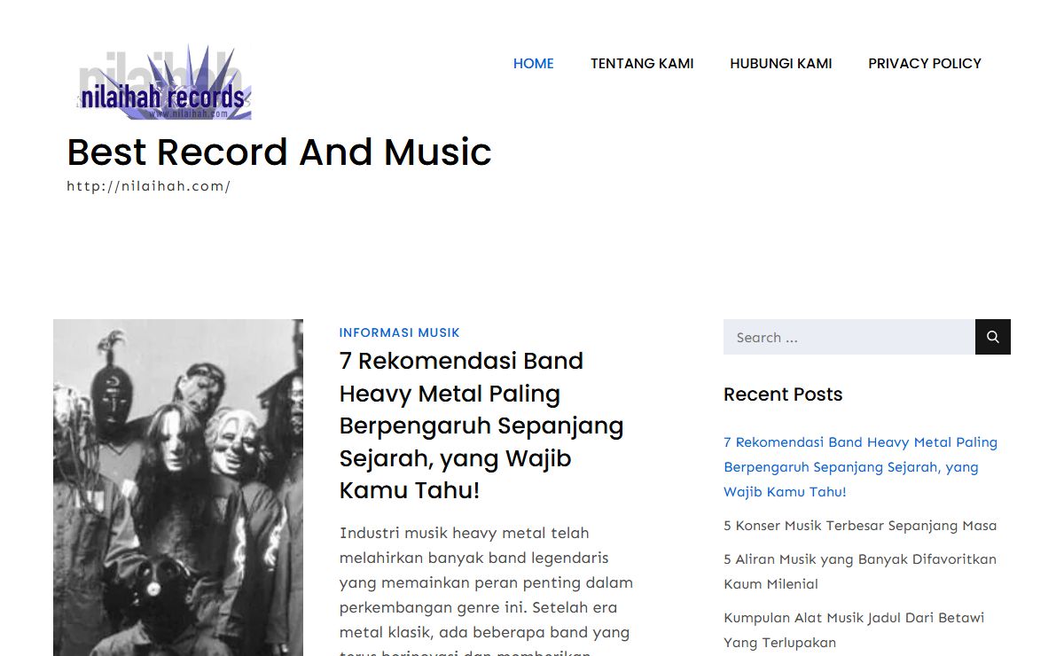 Best Record And Music - http://nilaihah.com/