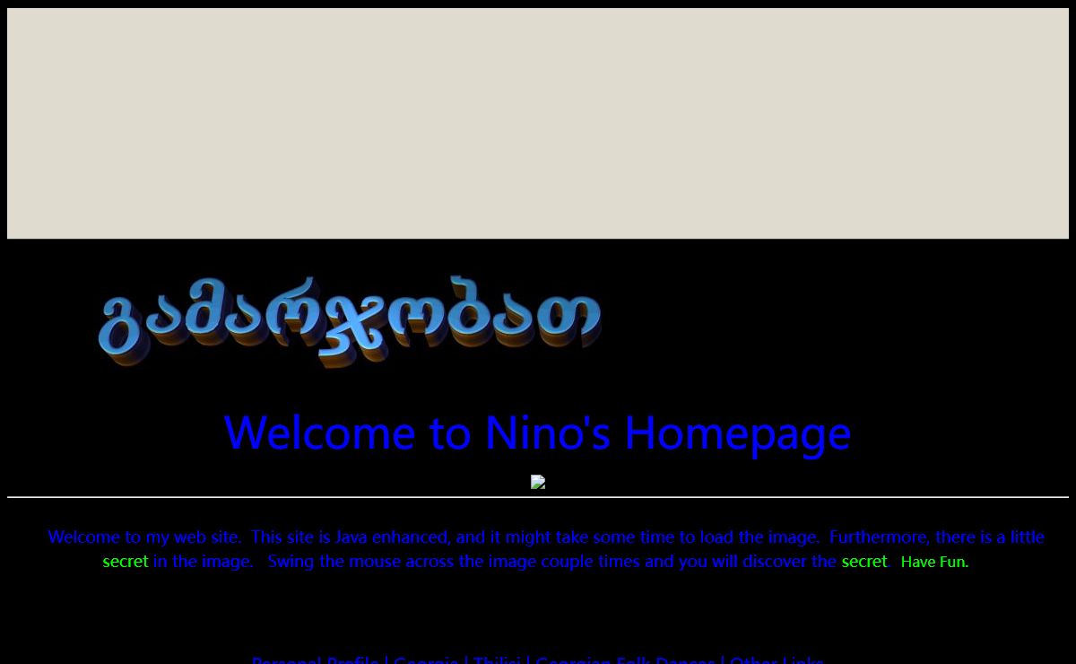 Nino's Page