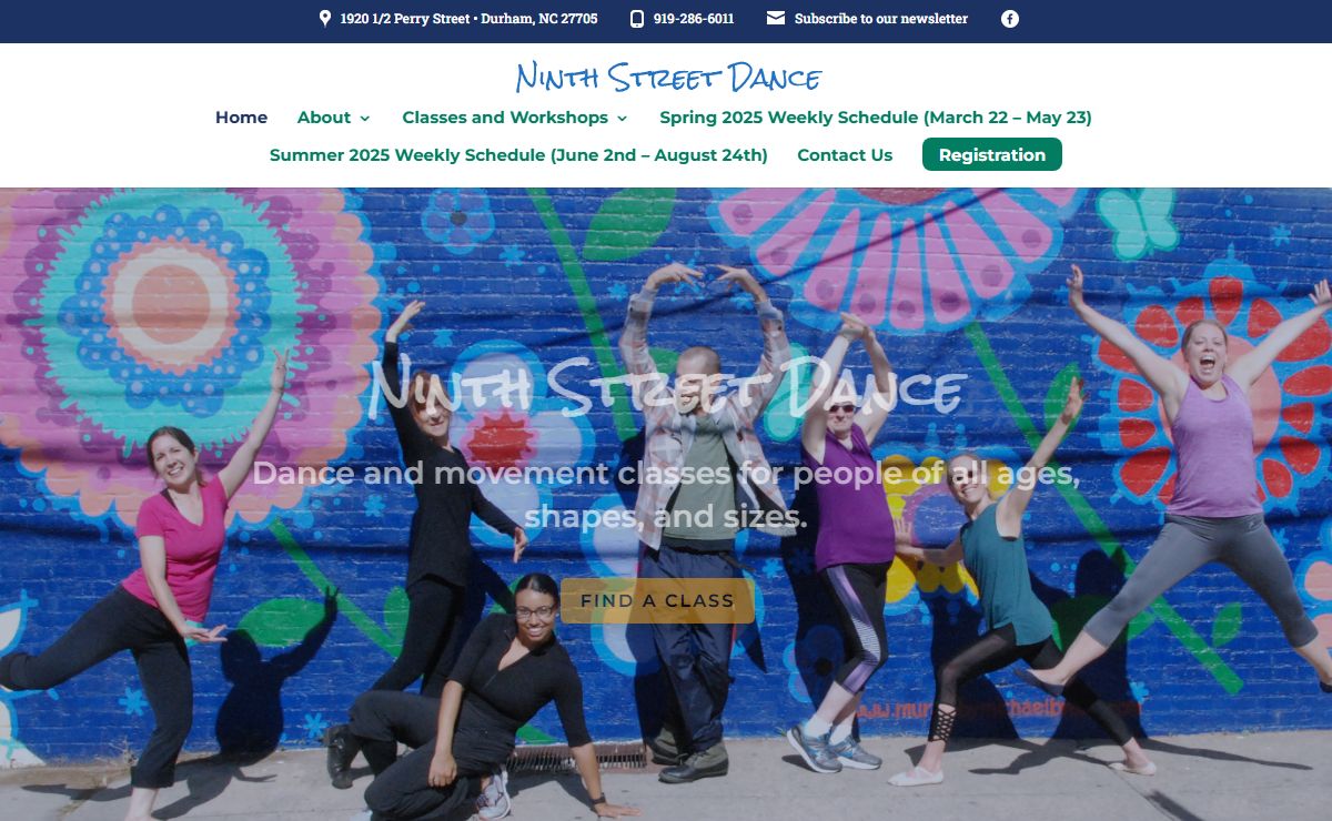 Ninth Street Dance | Dance classes and workshops in Durham, NC