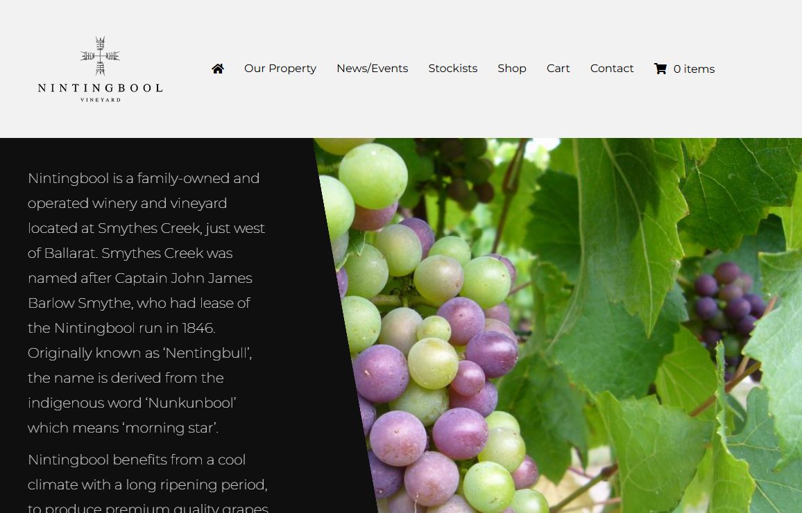 Nintingbool Vineyard Ballarat, Victoria | Shiraz | Pinot Noir | Rose – Boutique Winery – Nintingbool, located in Ballarat, Victoria