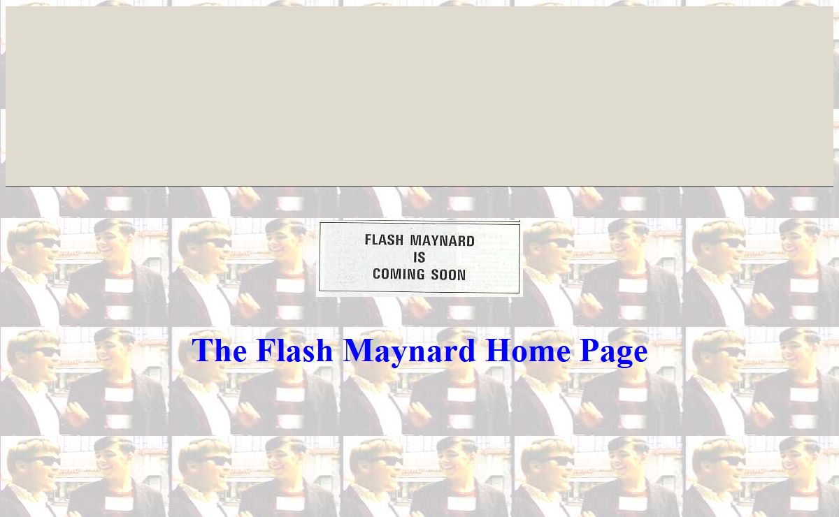 Flash Maynard Home Page