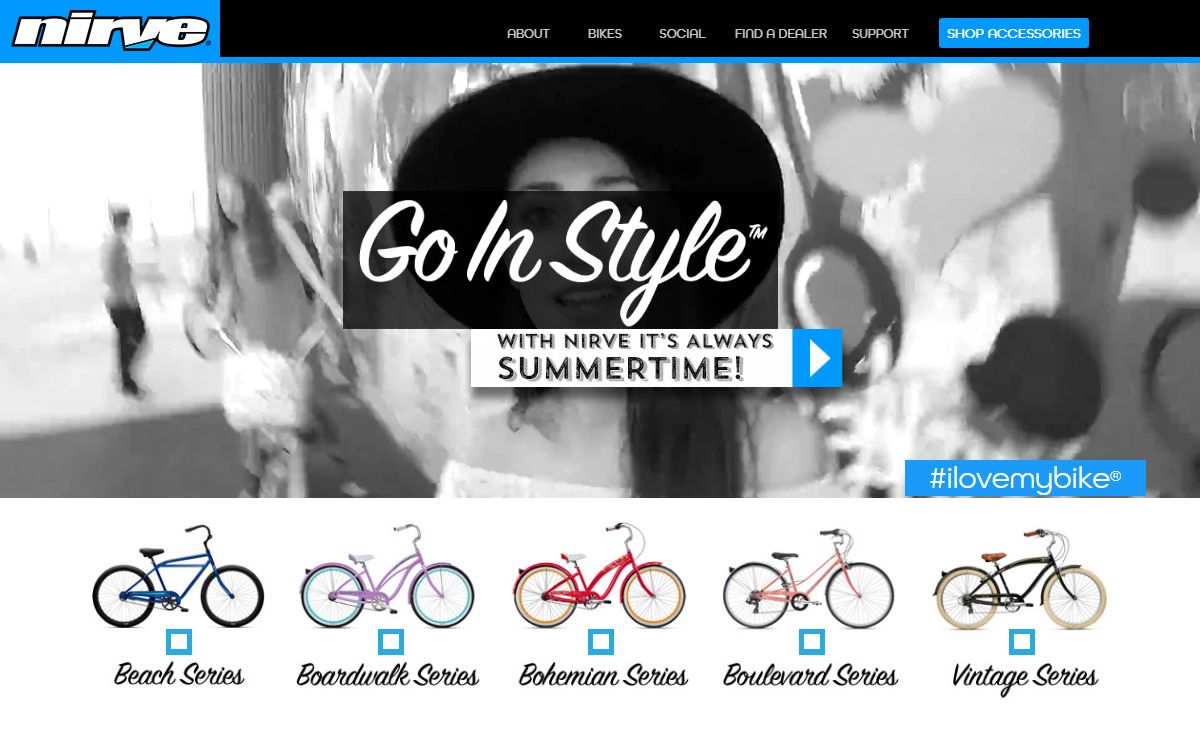 Nirve® Bicycles - Go In Style™ - Classic Beach Cruisers • City Bikes • Fixies