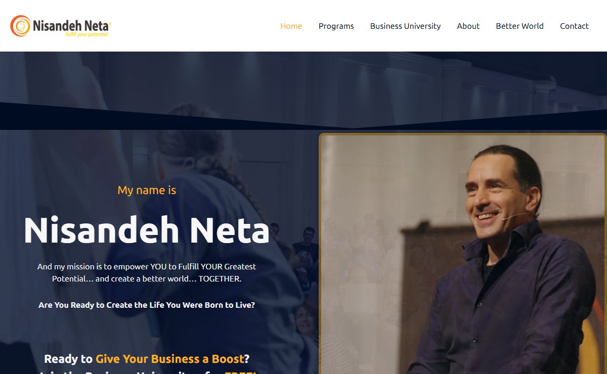 Nisandeh Neta - Fulfil Your Greatest Potential