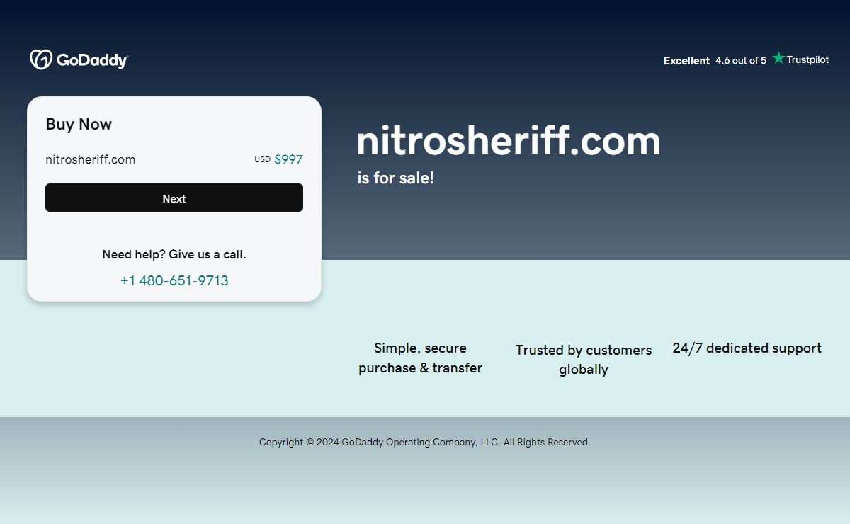 nitrosheriff.com