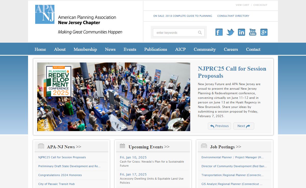 New Jersey Chapter | American Planning Association