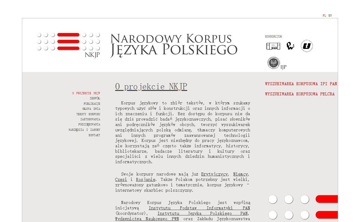 Narodowy Korpus Języka Polskiego - NKJP