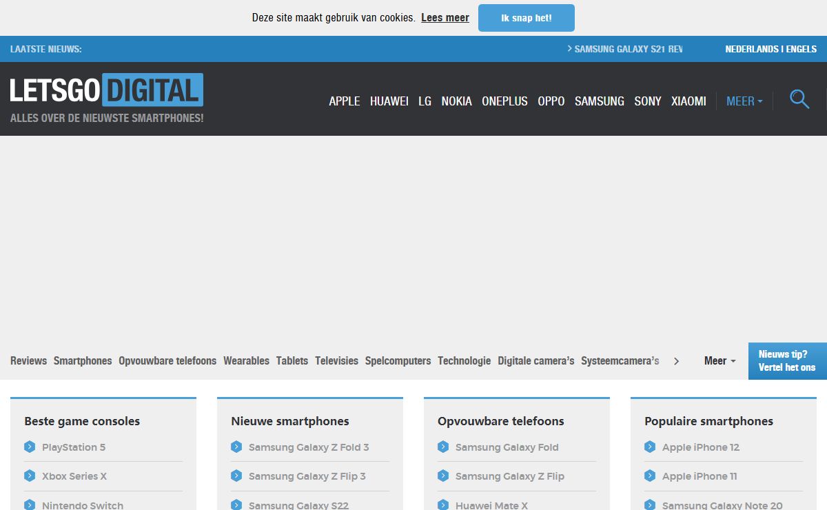 LetsGoDigital smartphone nieuws, camera reviews en tablet recensies