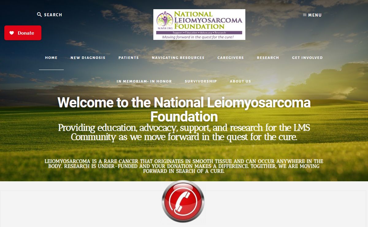 National LeioMyoSarcoma Foundation – helping to empower and educate about leiomyosarcoma a rare smooth tissue cancer