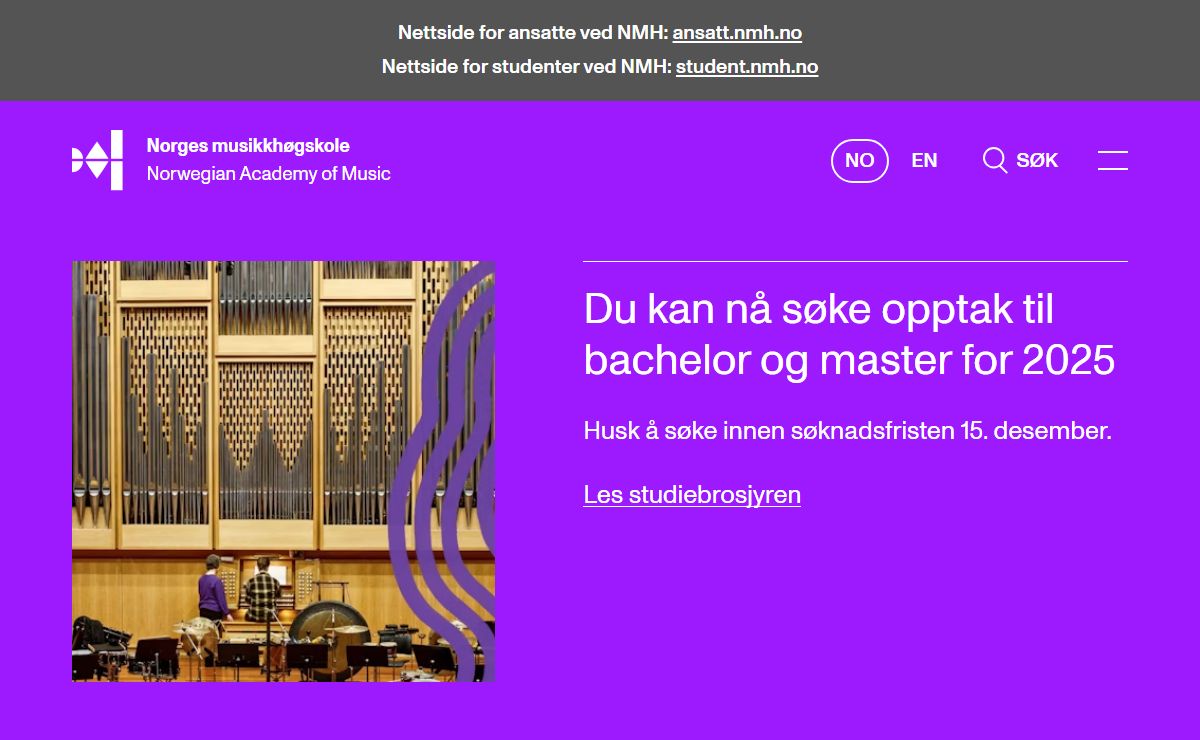 NMH | Norges musikkhøgskole (NMH)