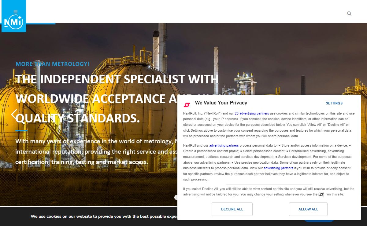 NMi | NMi Expert Services - Advisory, Testing, Inspection, Certification, and Calibration for Measuring and Weighing Instruments