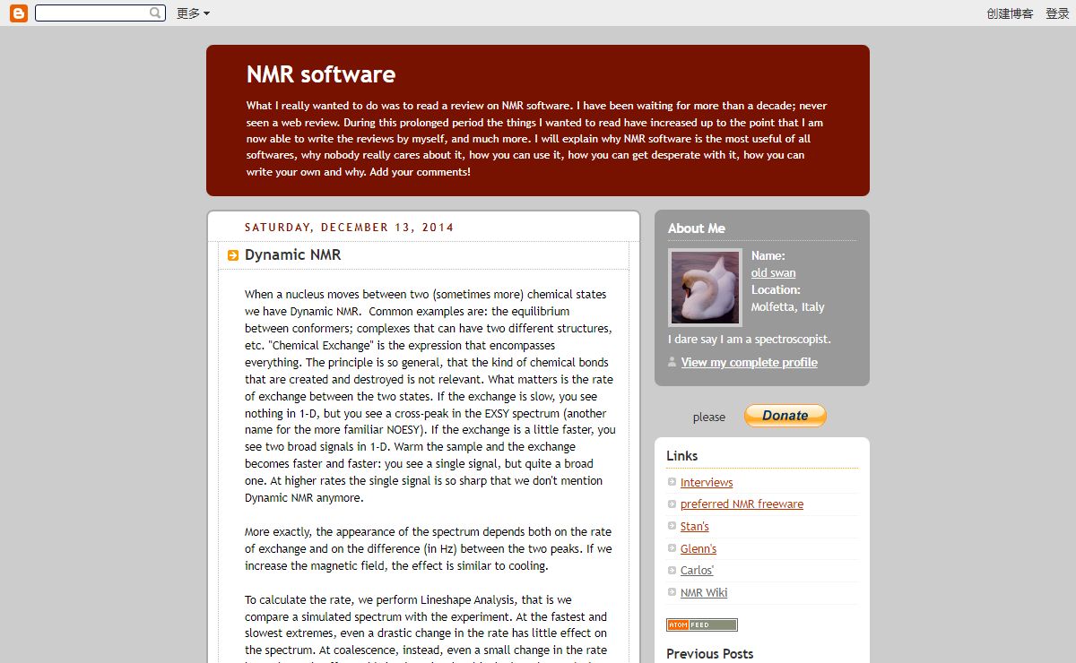 NMR software