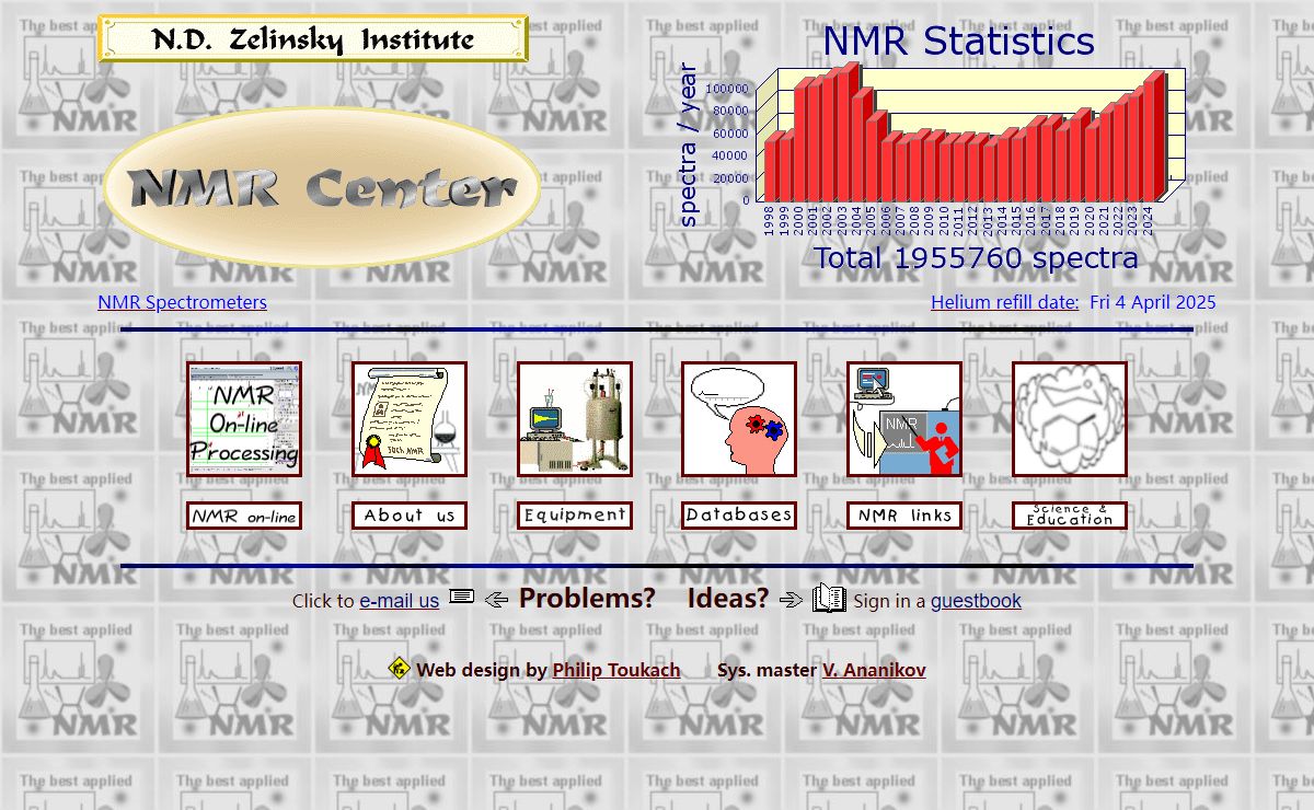 NMR Center Homepage