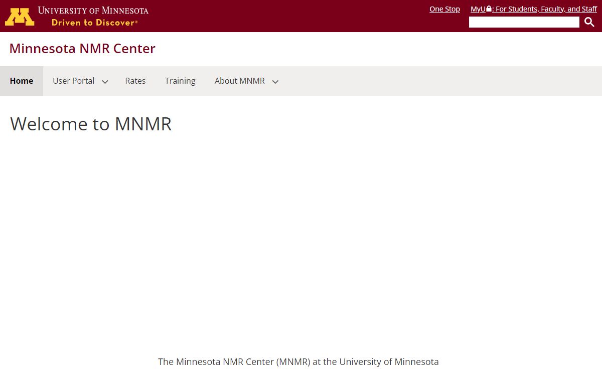 Welcome to MNMR | Minnesota NMR Center
