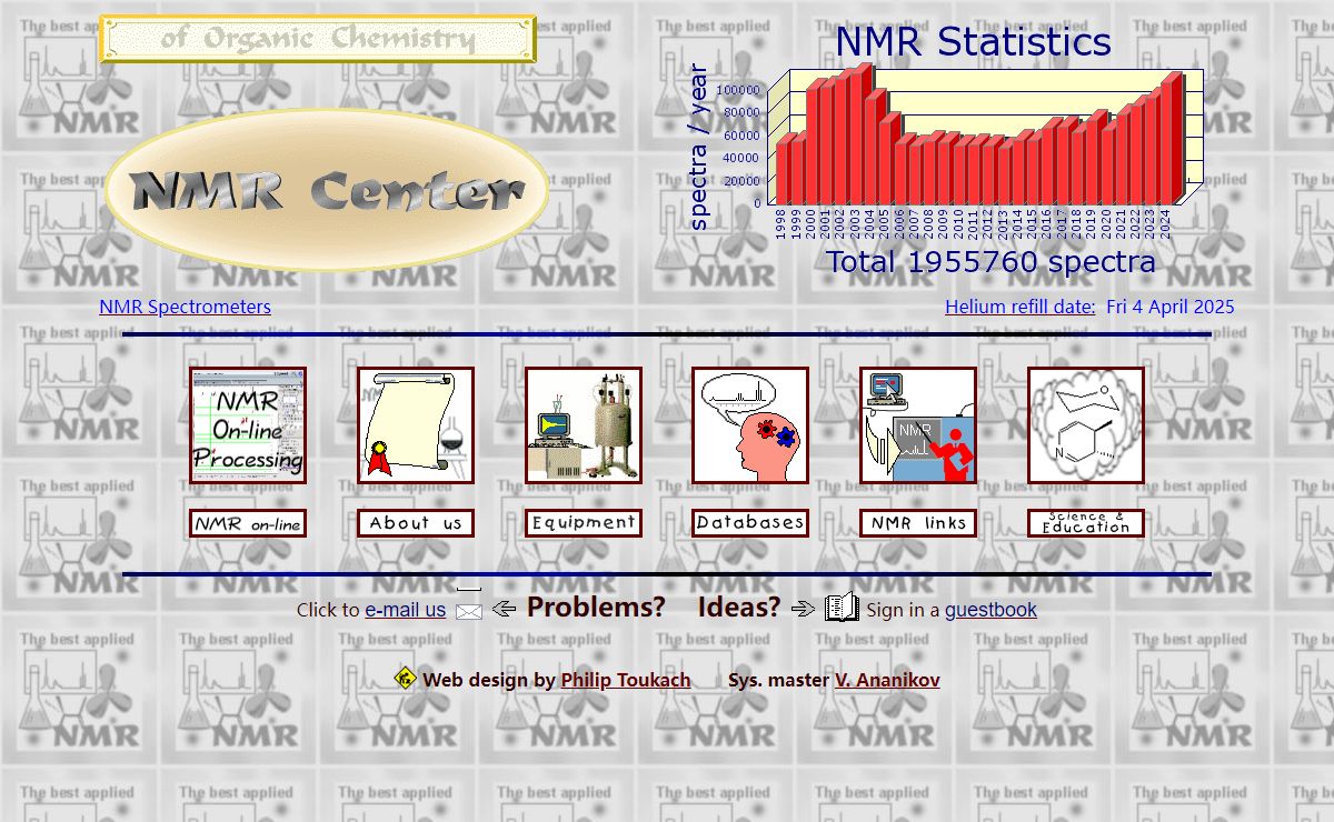 NMR Center Homepage