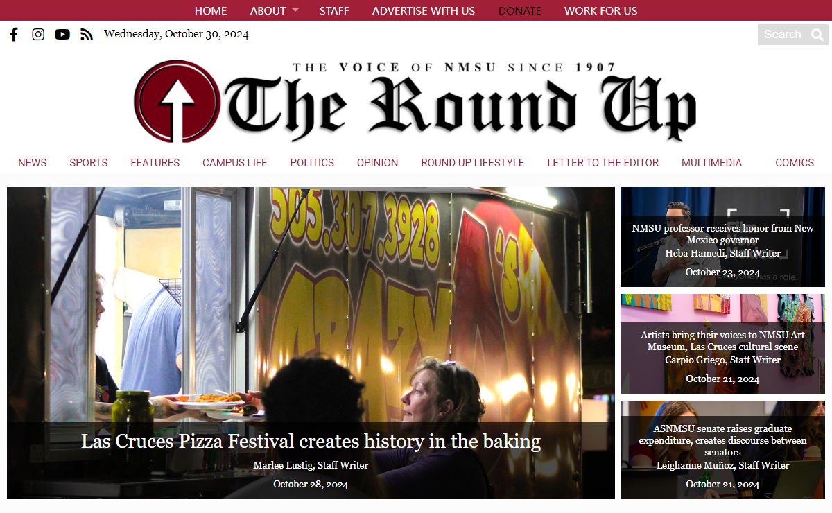NMSU Round Up - The Independent Student Voice of NMSU Since 1907