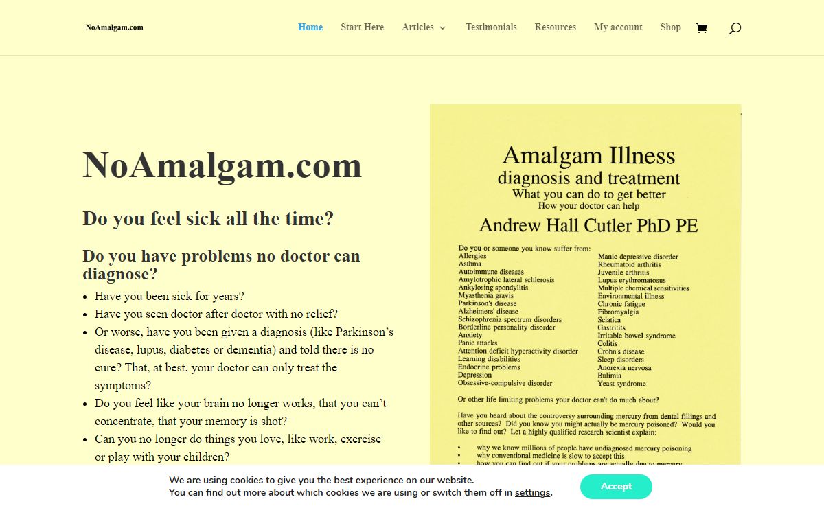 Home - NoAmalgam.com
