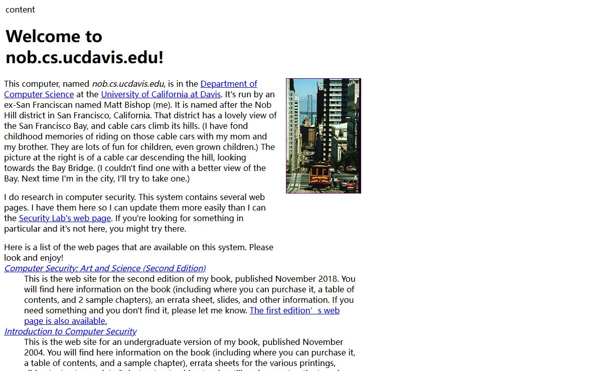 Welcome to Matt's Web Pages!